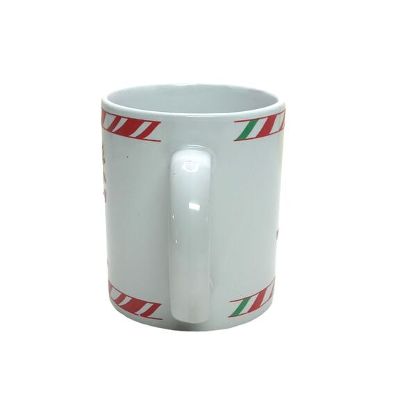 🦌 🎄Cute Reindeer Mug Christmas Coffee Cup Candy Cane Holiday Ceramic Cozy 🎁 - Picture 9 of 15